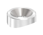 Ausgleichsstück Ø 22 mm, Bohrung Ø 8,5 mm, gesenkt für M8