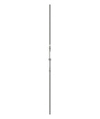 Designstab aus Ø 12mm mit Kugel Ø 25mm, doppelt, H: 1000mm, S235