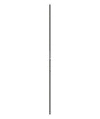 Designstab aus Ø 12mm mit Kugel Ø 25mm, H: 1000mm, S235