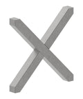 Kreuz 12x12mm, glatt