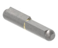 Anschweißband mit Nase zum Anschweißen, mit Messingring und -stift, Länge: 60mm, Rollen-Ø 10mm, Stift-Ø 6mm