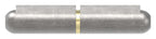 Anschweißband mit Nase zum Anschweißen, mit Messingring und -stift, Länge: 60mm, Rollen-Ø 10mm, Stift-Ø 6mm
