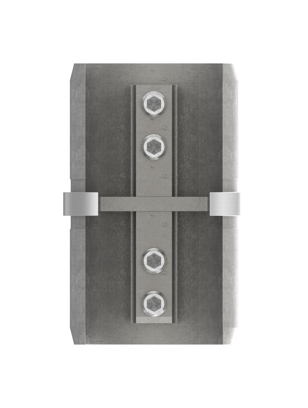 Rohrverbinder für Rund-Nutrohr, V2A / V4A