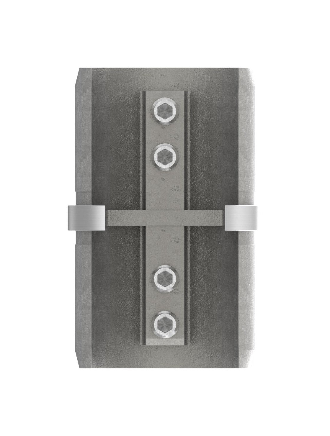 Rohrverbinder für Rund-Nutrohr, V2A / V4A