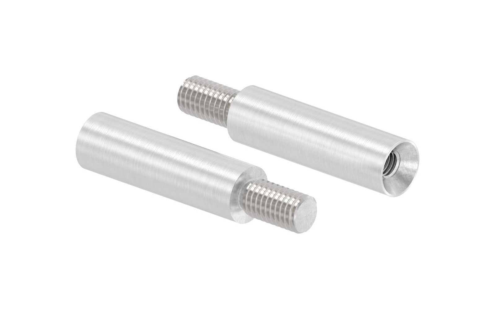 Stift Edelstahl, 1 x Außengewinde, 1 x Innengewinde, V2A / V4A