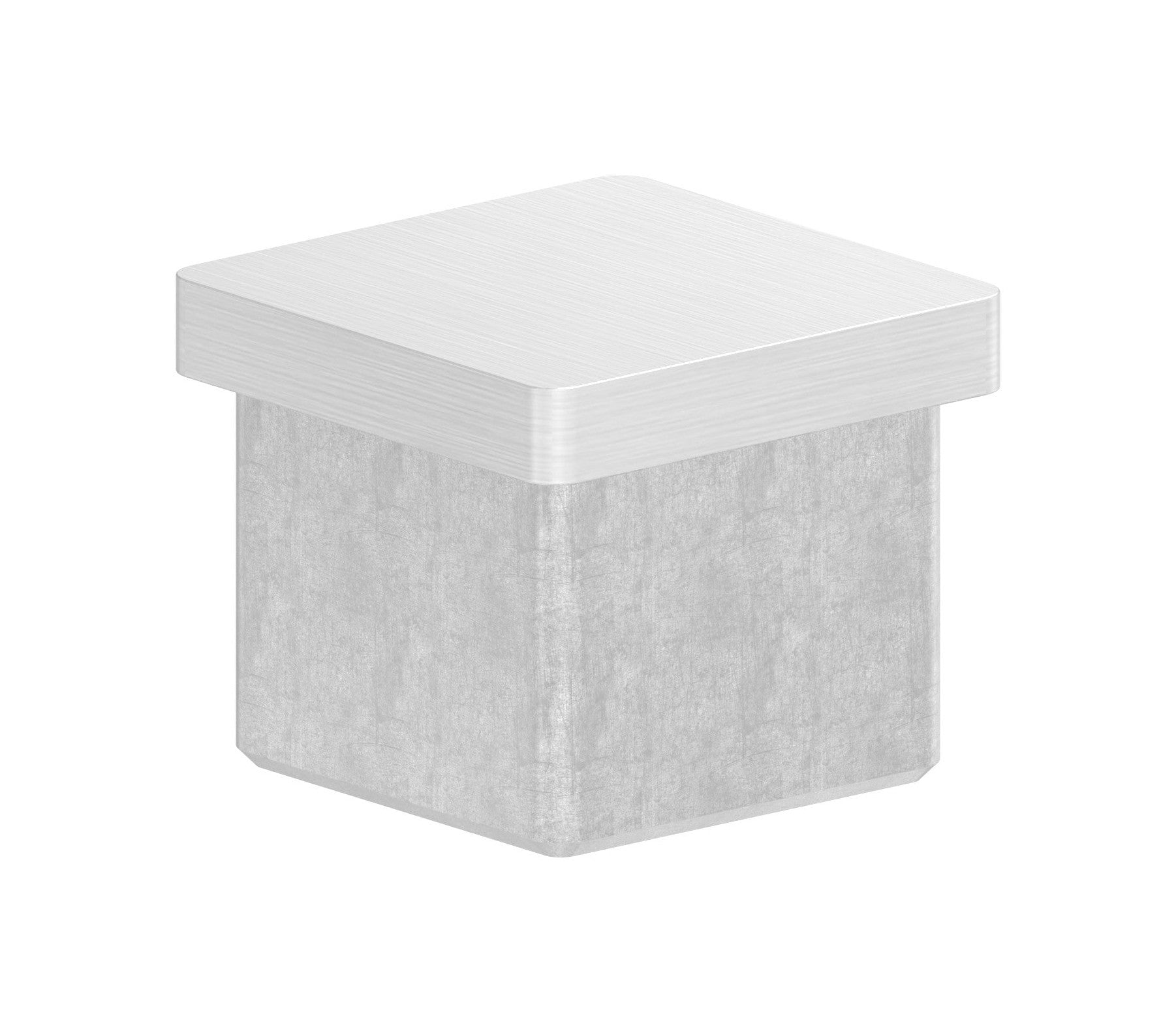 Rohrabschlussstopfen für Rohr 30 x 30 mm