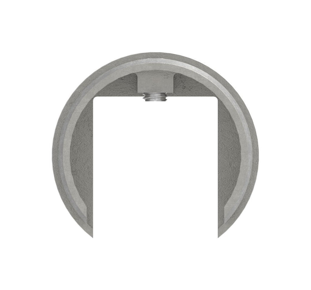 Rohrverbinder für Rund-Nutrohr, V2A / V4A