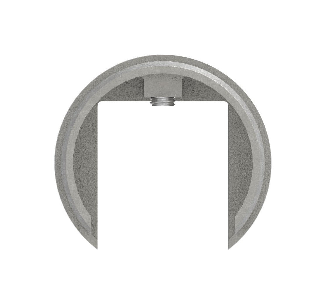 Rohrverbinder für Rund-Nutrohr, V2A / V4A