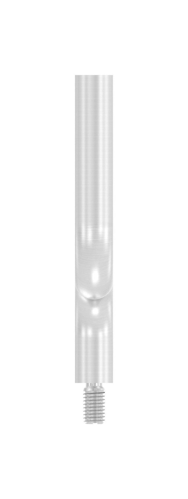 Bügel Edelstahl, 2 x 90° gebogen,1 x Außengewinde, 1 x Innengewinde, V2A