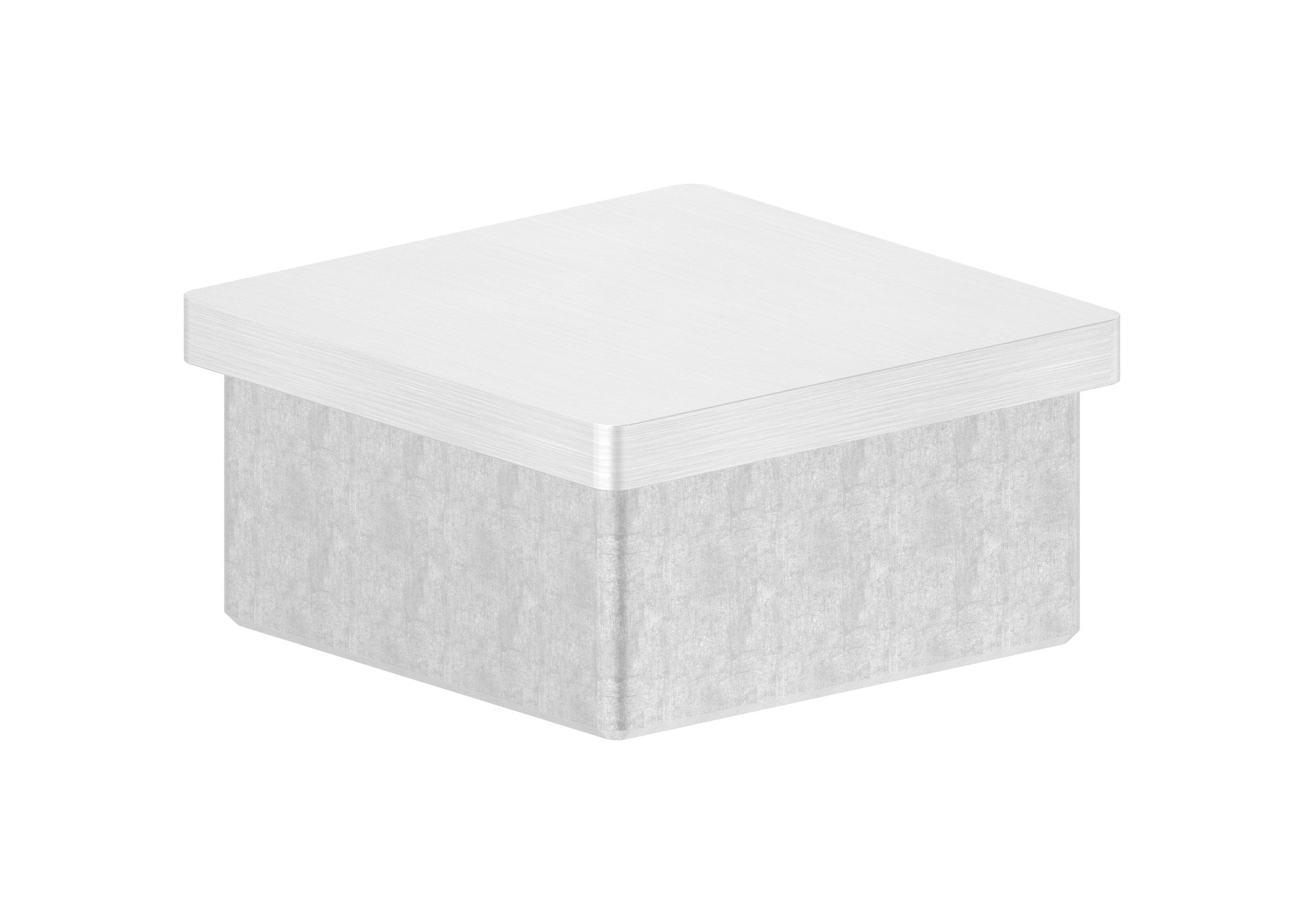 Rohrabschlussstopfen für Rohr 50 x 50 mm