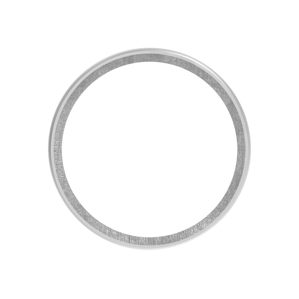 Edelstahl Ring als Abdeckung von Stößen bei Rundrohren, zum Aufstecken aufs Rohr, V2A / V4A