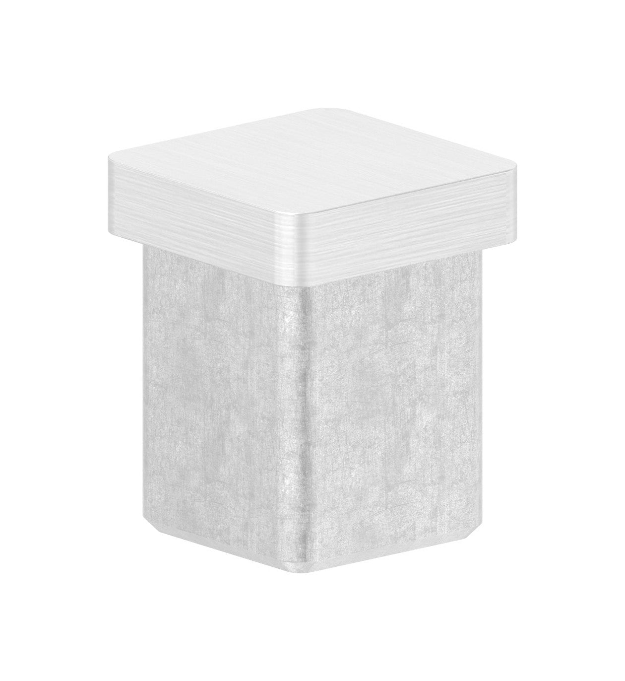 Rohrabschlussstopfen für Rohr 20 x 20 mm