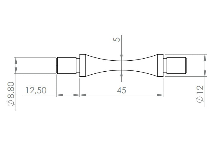 Rohrverbinder (zum Biegen), zum Stecken oder Kleben, für Rohr 12 x 1,5 mm, V2A