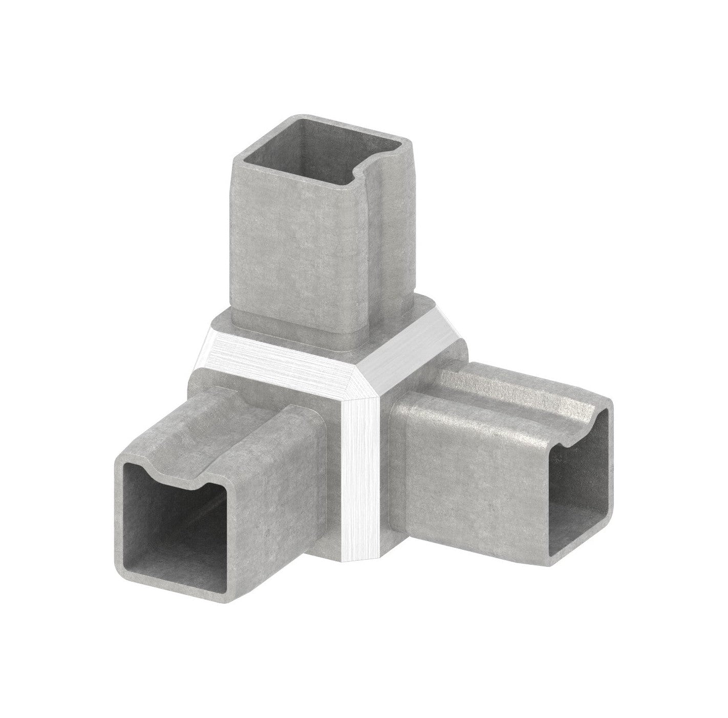 Eck-Verbinder für Quadratrohr 25 x 25 x 2,0 mm