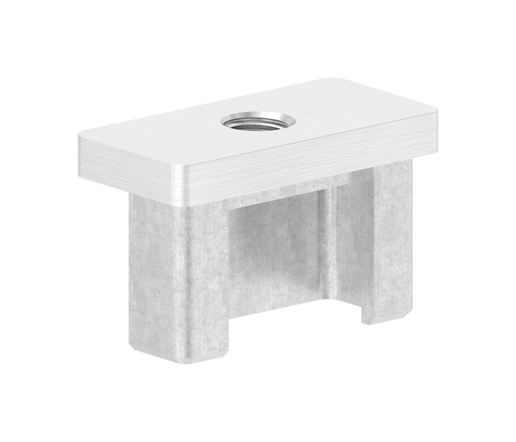 Rohrabschlussstopfen für Rohr 40 x 20 x 2,0 mm
