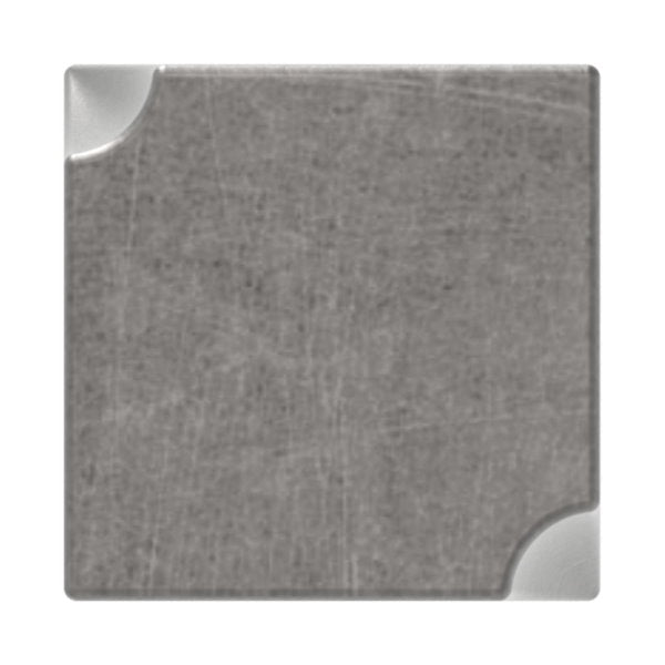Vierkant S235JR, 12x12mm, alle 4 Kanten gehämmert