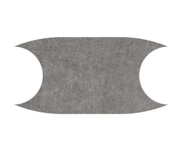 Flacheisen S235JR, 16x8mm, gerillt, L: 3300mm, warmgewalzt