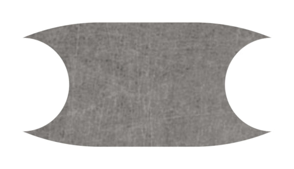Flacheisen S235JR, 16x8mm, gerillt, L: 3300mm, warmgewalzt