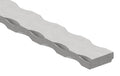 Flacheisen S235JR, 25x8mm, alle 4 Kanten gehämmert, L: 3000mm