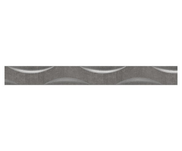 Flacheisen S235JR, 25x8mm, alle 4 Kanten gehämmert, L: 3000mm