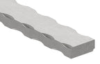 Flacheisen S235JR, 30x12mm, alle 4 Kanten gehämmert, L: 3000mm