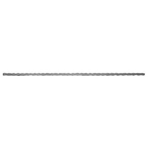 Flacheisen S235JR, 16x8mm, alle 4 Kanten gehämmert, L: 3300mm, warmgewalzt