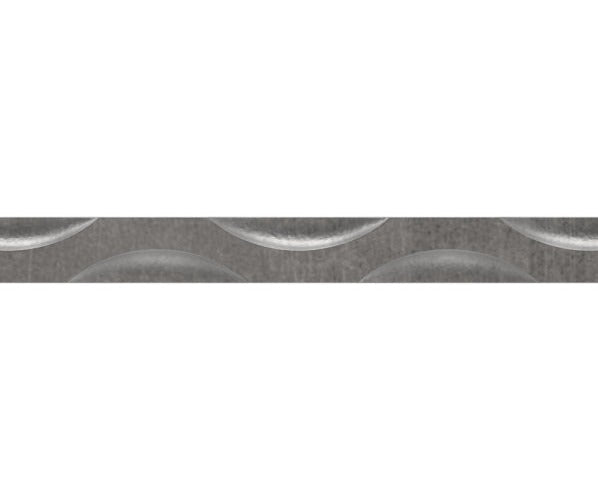Flacheisen 30x8mm, alle 4 Kanten gehämmert, Länge 3m, S235JR