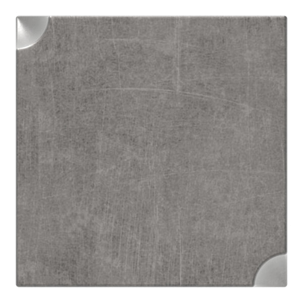 Vierkant S235JR, 25x25mm, alle 4 Kanten gehämmert, L: 3000mm