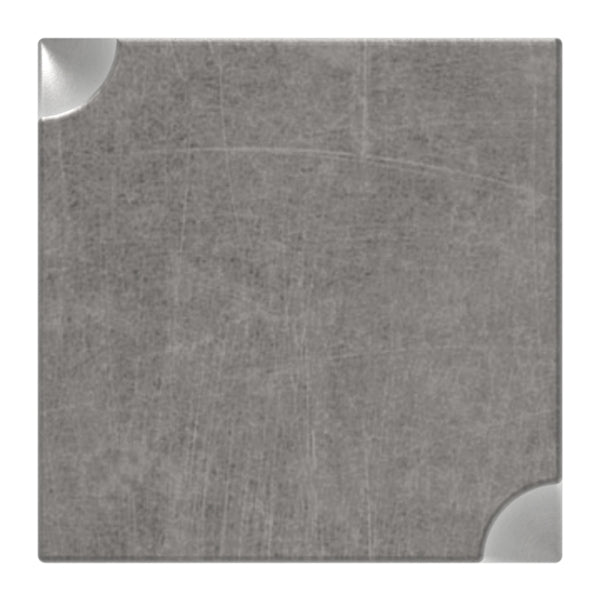 Vierkant S235JR, 20x20mm, alle 4 Kanten + Flächen gehämmert, L: 3000mm