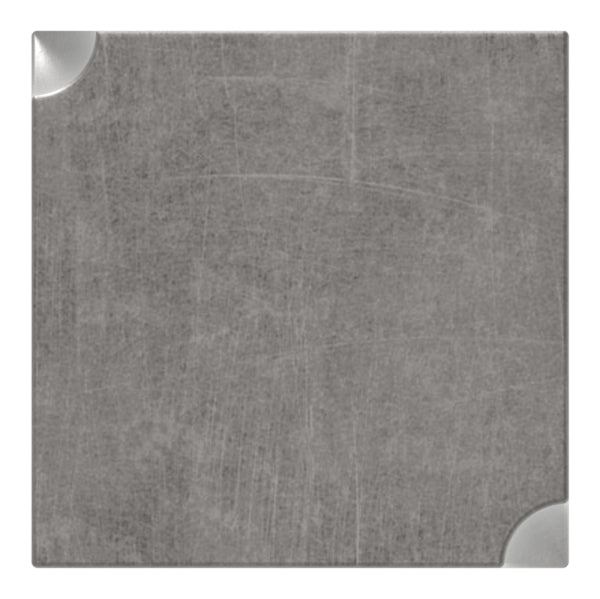 Vierkant S235JR, 25x25mm, alle 4 Kanten + Flächen gehämmert, L: 3000mm