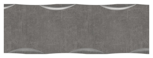Vierkant S235JR, 25x25mm, alle 4 Kanten + Flächen gehämmert, L: 3000mm