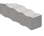 Vierkant S235JR, 30x30mm, alle 4 Kanten + Flächen gehämmert, L: 3000mm