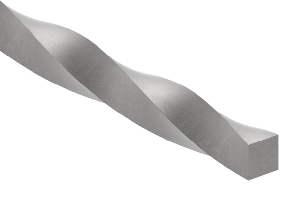 Vierkant 12x12mm, durchgehend gedreht, L: 3000mm