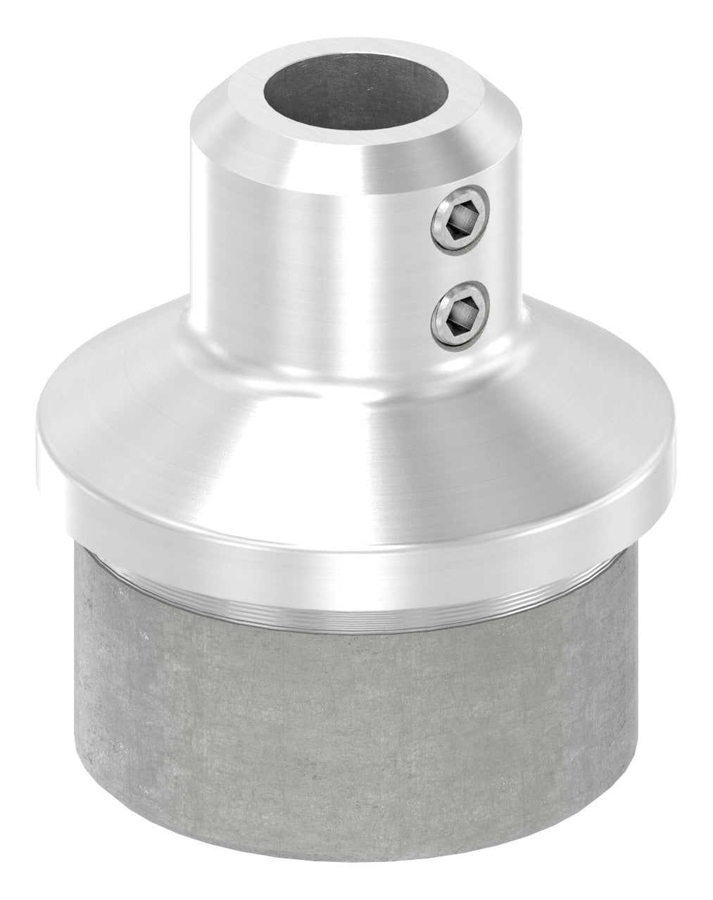 Rohrabschlussstopfen für 42,4x2,5mm, V2A