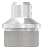 Rohrabschlussstopfen für 42,4x2,5mm, V2A