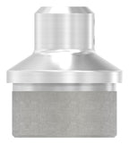 Rohrabschlussstopfen für 42,4x2,0mm, V2A