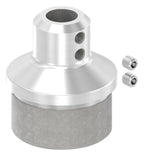 Rohrabschlussstopfen für 42,4x2,0mm, V2A