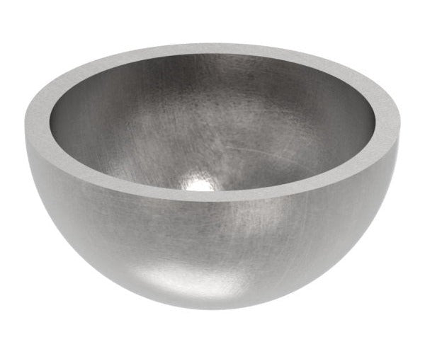 Halbhohlkugel, Wandstärke