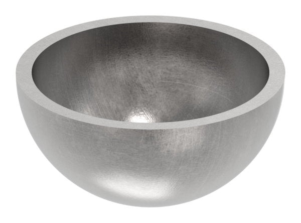 Halbhohlkugel, Wandstärke