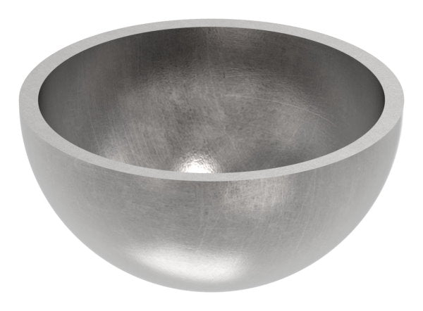 Halbhohlkugel, Wandstärke