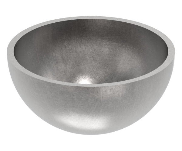 Halbhohlkugel, Wandstärke