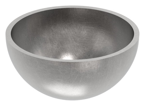 Halbhohlkugel, Wandstärke