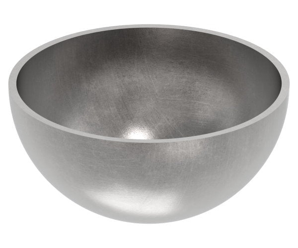 Halbhohlkugel, Wandstärke