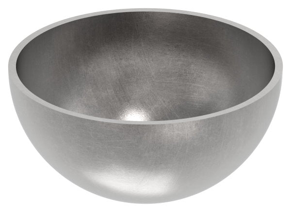 Halbhohlkugel, Wandstärke