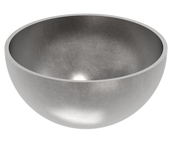 Halbhohlkugel, Wandstärke