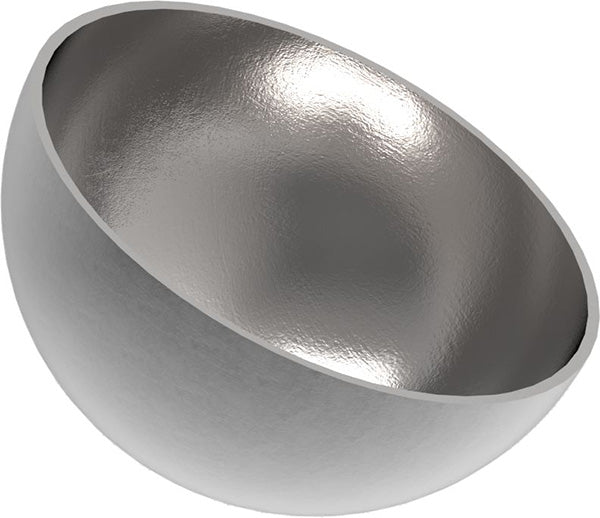 Halbhohlkugel Ø 100 x 2 - 2,5mm