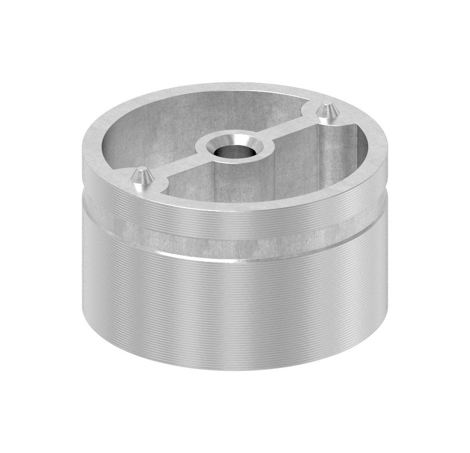 Adapter für Holzhandlauf Ø 42 mm, V2A