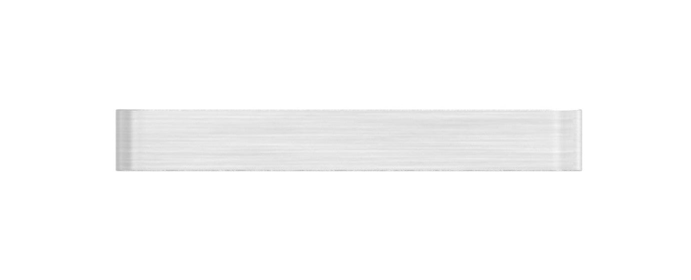 Edelstahl Flachkappe für Quadratrohre, mit Bohrung, Vollmaterial, zum Aufschweißen, V2A / V4A