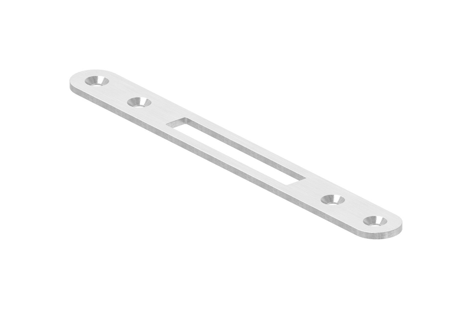 Blende für LED Modul für flache Profile, V2A