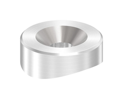 Ausgleichsstück Ø 20 mm, Bohrung Ø 6,5 mm, gesenkt für M6